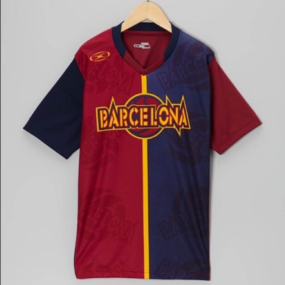 Barcelona Jersey Kids Soccer Futbol Football Madrid